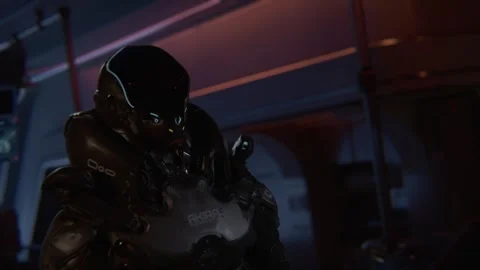 Hack the mind of the aliens to view the map 05 Stock-Footage 276968635