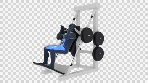 Hack Squat Workout 動画素材 158794681