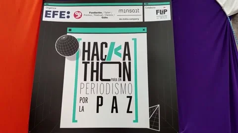 "Hackathon" aims to protect Colombian journalists, Colombia, CO - 23 Oct 2022 Stock Footage 219718622