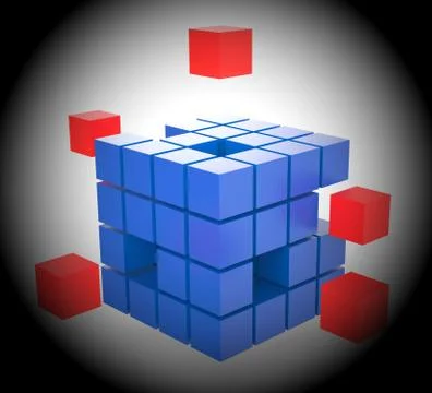 Hackathon Code Malicious Software Hack 3d Rendering Illustrazione stock