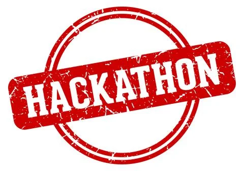 Hackathon stamp Illustrazione stock