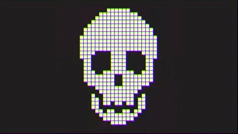 Hacked  computer animation template Vídeos de archivo 278331108