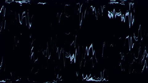 Hacked computer screen with glitch effect. Abstract digital background. Stock Footage 166169770