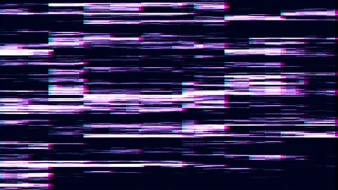Hacked computer screen with glitch effect. Stock Footage 207758842
