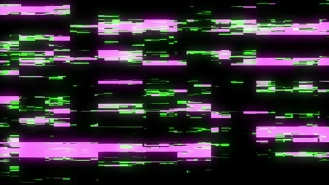 Hacked computer screen with glitch effect. Error templates. Stock Footage 331239489