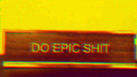Hacked Signal: Do Epic Shit Animated Stock Footage 302480010