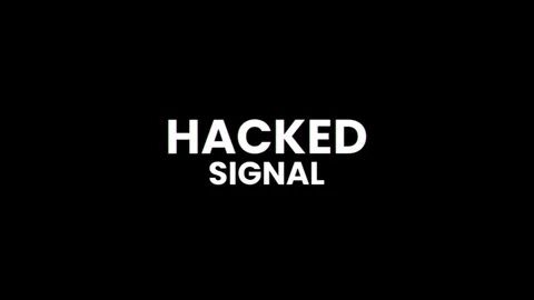 Hacked Signal Stock Footage 313449427