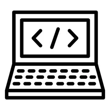 Hacked Vector Icon Design Illustration Illustrazione stock