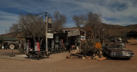 Hackenberry General Store Wide Stock Footage 87631074