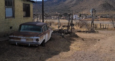 Hackenberry Route 66 Car Stock-Footage 87631732