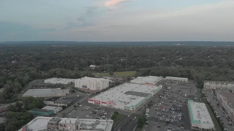 Hackensack New Jersey At Sunset 스톡 동영상 111384993