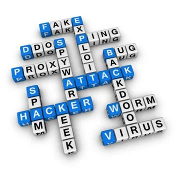 Hacker aattack 스톡 일러스트