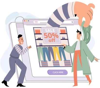 Hacker activity big set. Hacking computer. Phishing account, cyber attack on 库存插图