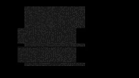 Hacker and coding element with a glitch effect Stock Footage 80544129