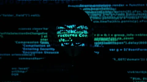 Hacker and programming code Vídeos de archivo 164602464