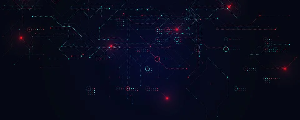 Hacker Attack Cyber Security Digital Data Breach Computer Fraud Red Code 스톡 일러스트
