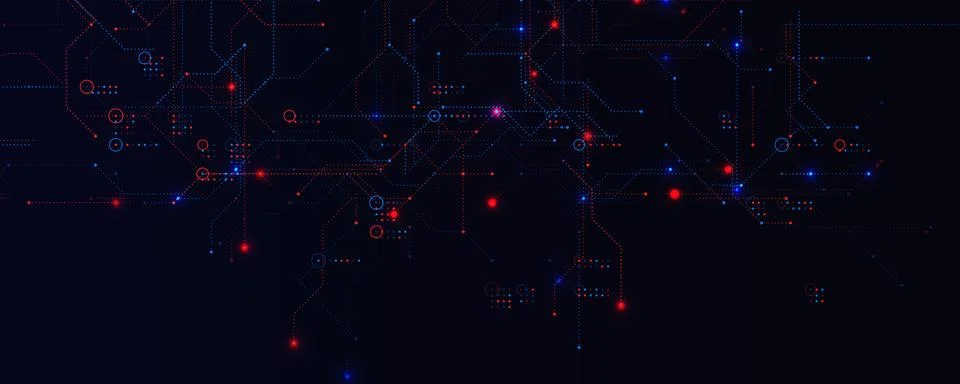 Hacker Attack Cyber Security Digital Data Breach Computer Fraud Red Code 스톡 일러스트
