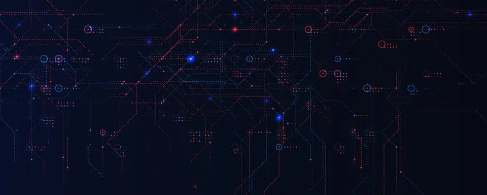 Hacker Attack Cyber Security Digital Data Breach Computer Fraud Red Code 스톡 일러스트
