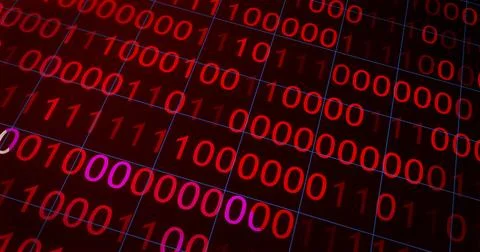 Hacker attack system hacked computer glitch virus inter system hacking conc.. Stock Illustration