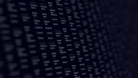 Hacker background with numbers, programming background with numbers, technol Stock Footage 283358947