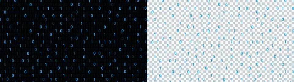 Hacker background one zero 0 1  Stock Illustration