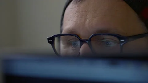 Hacker breaking into a computer security code Stock Footage 167168357