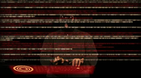 Hacker Breaking System 13 720 Stock Footage 21932669