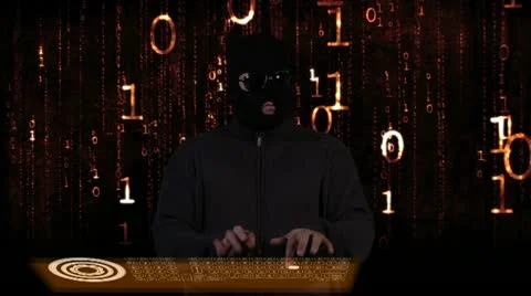 Hacker Breaking System Success 17 720 Video stock 21934180