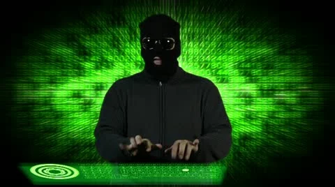 Hacker Breaking System Thinking 6 720 Stock Footage 21935302