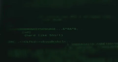 Hacker code to crack the BTC wallet Stock Footage 313423841