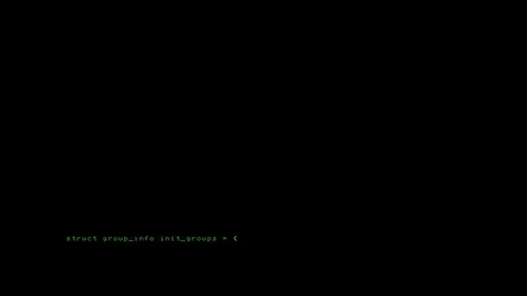 Hacker code running down a computer screen terminal Stock Footage 71100442