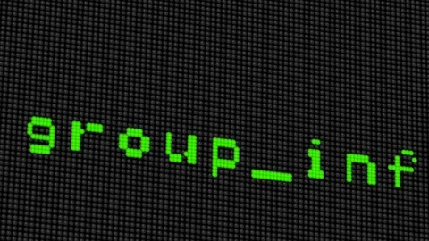 Hacker code running down a computer screen terminal Stock Footage 76977408