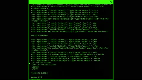 Hacker code running down a computer screen terminal. Alpha channel Stock Footage 152583555