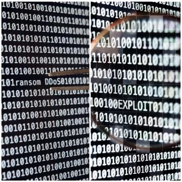 Hacker Collage Stock Photos