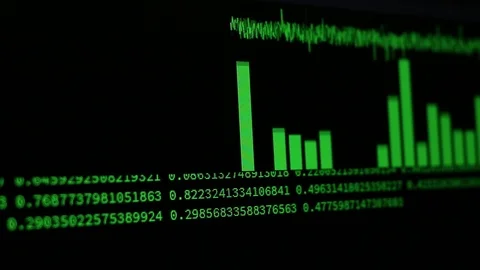 Hacker Computer Codes Moving Stock Footage 113156066