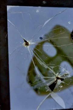 Hacker. Computer hacker reflection on laptop screen Stock Photos