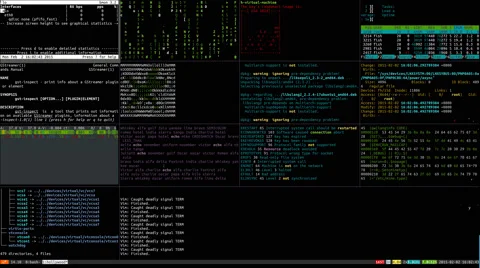 Hacker computer operation Stock Footage 46610686