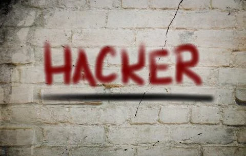 Hacker concept Stock Illustration