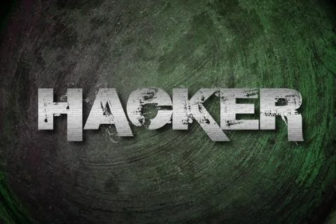 Hacker concept Stock Illustration
