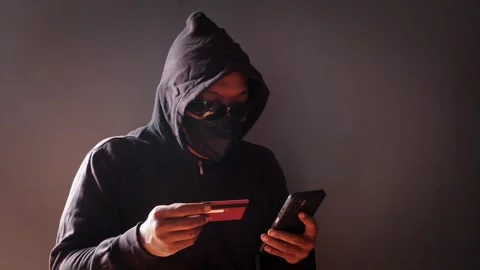 Hacker credit card Stock Footage 336771674