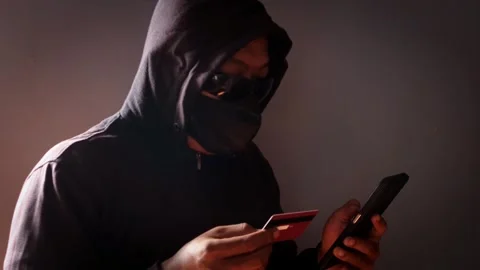 Hacker credit card Stock Footage 336771702
