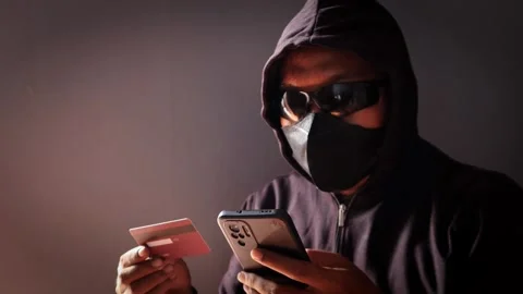 Hacker credit card Stock Footage 336771773