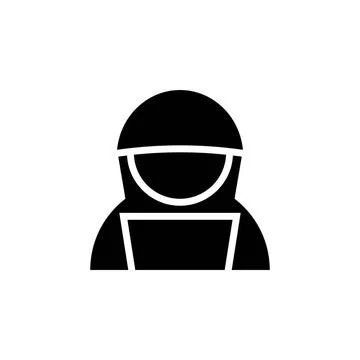 Hacker Flat Vector Icon Hacker flat vector icon. Simple solid symbol isola... Stock Photos