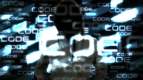 The Hacker Stock Footage 33930984