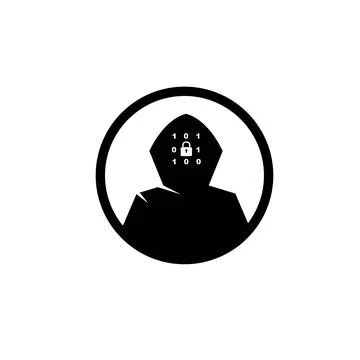 Hacker icon vector concept design イラスト素材