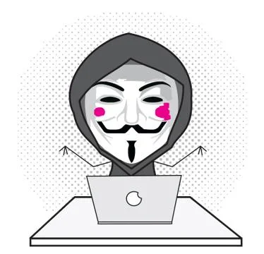Hacker Stock Illustration