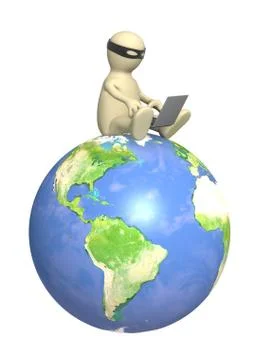 Hacker 스톡 일러스트