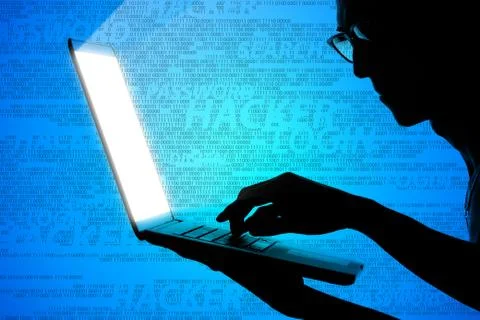 HACKER Stock Illustration