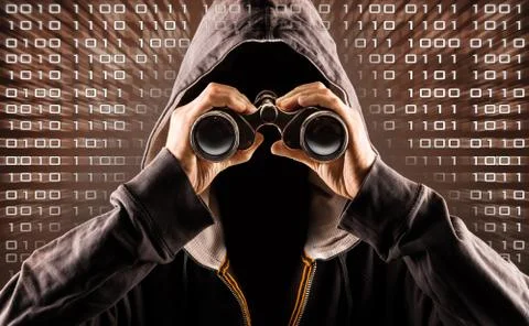 Hacker Stock-Illustration