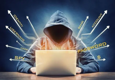 Hacker Stock-Illustration